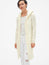 Longline Sherpa-Lined Hooded Sweater Vest
